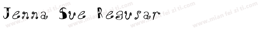 Jenna Sue Regular字体转换